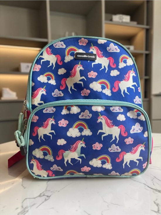 Crocodile Creek Other - Crocodile Creek Kids Unicorn Backpack in Blue and Pink